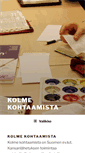 Mobile Screenshot of kolmekohtaamista.com