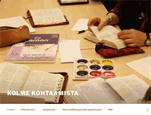 Tablet Screenshot of kolmekohtaamista.com